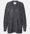 Lisa Yang Elaria Cashmere Cardigan In Gray