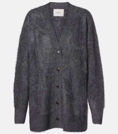 Lisa Yang Elaria Cashmere Cardigan In Gray