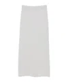 Lisa Yang The Clementine Cashmere Midi Skirt In White
