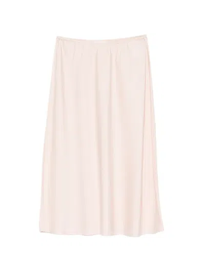 Lisa Yang Elasticated-waist Midi Skirt In Pink