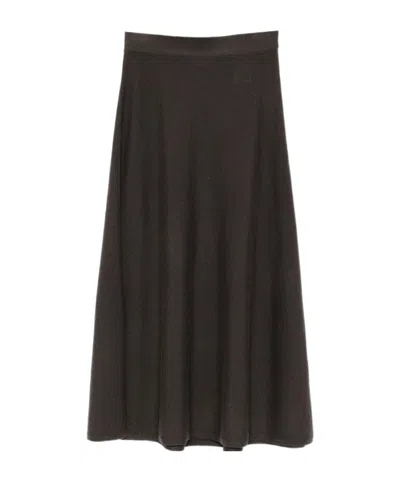 Lisa Yang Elastic-waist Skirt In Black