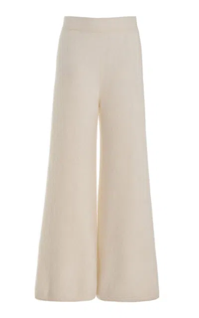 LISA YANG ELLERY BRUSHED-CASHMERE TROUSERS
