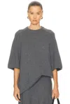 Lisa Yang Elvina Sweater In Gray