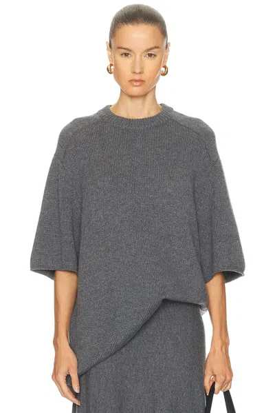 Lisa Yang Elvina Sweater In Gray