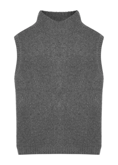 Lisa Yang Ember Cashmere Vest In Gray