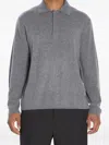 Lisa Yang Emil Cashmere Polo Shirt In Gray