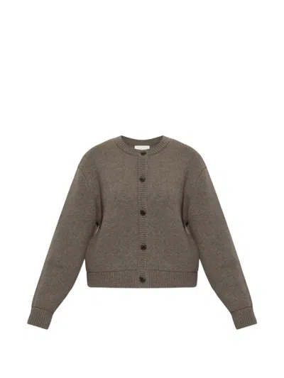 Lisa Yang Emmylou Cashmere Cardigan In Brown