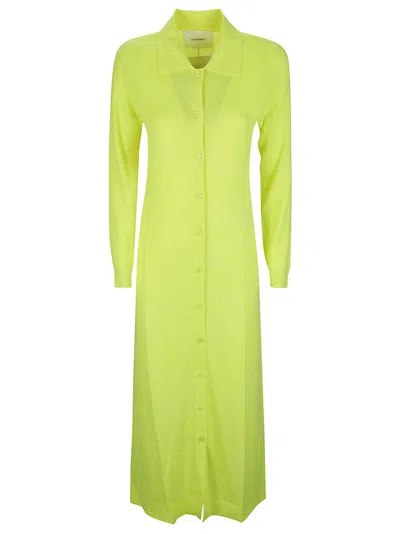 Lisa Yang Erika Dress In Neon Citrus