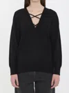 Lisa Yang Erna V-neck Cashmere Sweater In Black