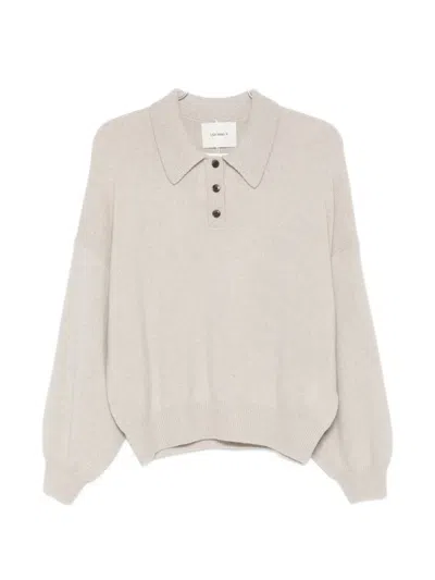 Lisa Yang Etta Button-placket Sweater In Animal Print