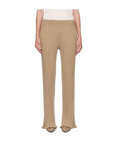 Lisa Yang Eveline Trousers In Brown