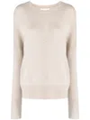 Lisa Yang Extra-long Sleeved Cashmere Jumper In Neutrals