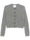 Lisa Yang V-neck Cashmere Cardigan In Grey
