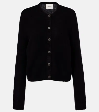 Lisa Yang Felicia Cashmere And Silk Cardigan In Black