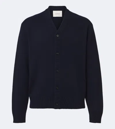Lisa Yang Fenris Cashmere Cardigan In Blue