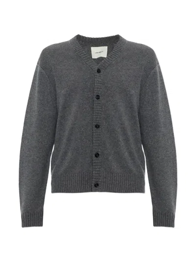 Lisa Yang Fenris V-neck Cardigan In Gray