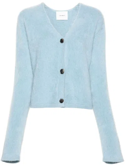 Lisa Yang Filippa Cardigan In Blue
