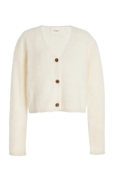 Lisa Yang Filippa Cashmere Cardigan In Ivory