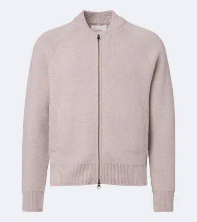 Lisa Yang Fionn Cashmere Zip-up Cardigan In Neutral