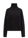 Lisa Yang Fleur Cashmere Turtleneck Sweater In Black