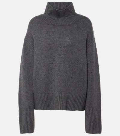 Lisa Yang Fleur Cashmere Sweater In Grey