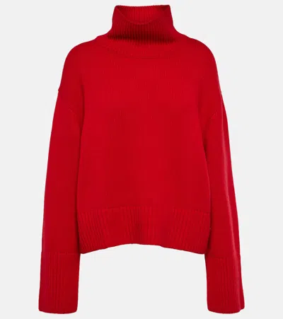 Lisa Yang Fleur Cashmere Sweater In Red