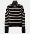 LISA YANG FLEUR STRIPED CASHMERE SWEATER