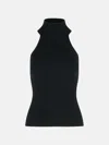 Lisa Yang 'freya' Black Cashmere Top In Black