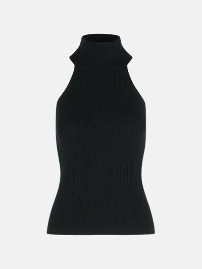 Lisa Yang 'freya' Black Cashmere Top