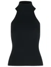 Lisa Yang 'freya' Black Cashmere Top In Black