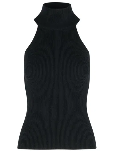 Lisa Yang 'freya' Black Cashmere Top