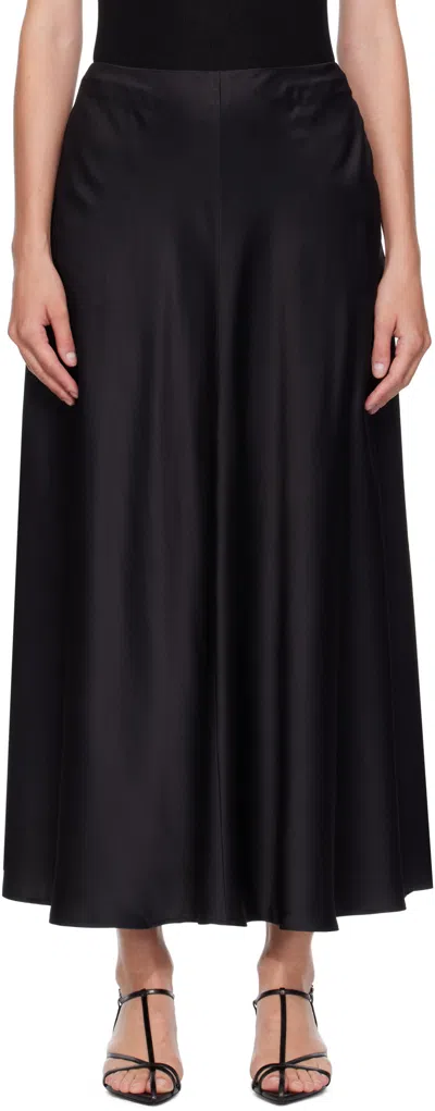 Lisa Yang Full Midi Skirt In Midnight