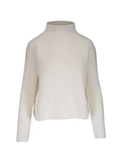 Lisa Yang Funnel Neck Sweater In Neutral