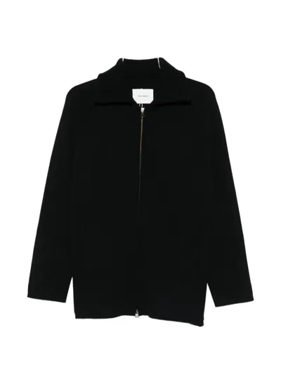 Lisa Yang Gardenia Zip-up Cashmere Cardigan In Blue