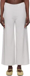 Lisa Yang Gray Alvi Lounge Pants In Mk Misty Grey
