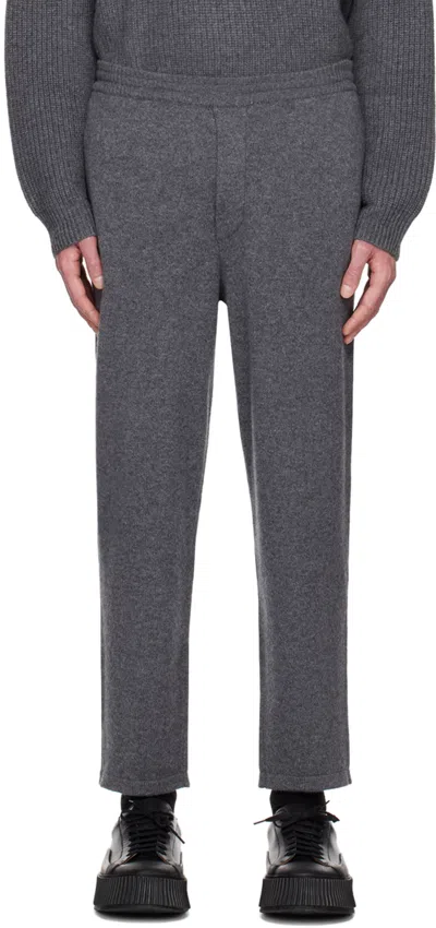 Lisa Yang Gray Damon Lounge Pants In Gr Graphite