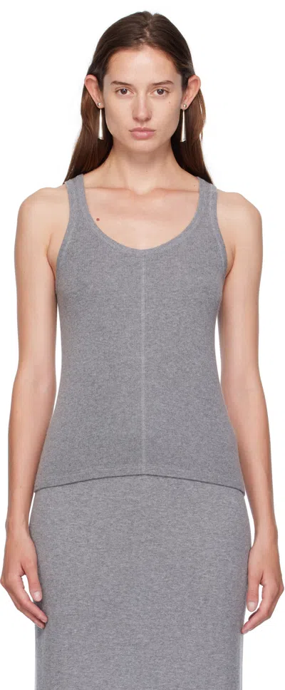 Lisa Yang Gray Meng Tank Top