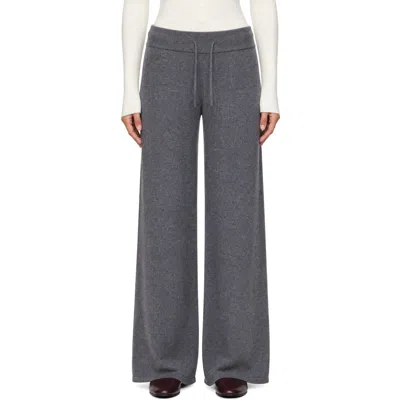 Lisa Yang Gray Sofi Trousers In Graphite