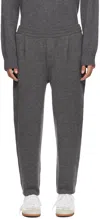 Lisa Yang Gray 'the Casper' Sweatpants In Gr Graphite