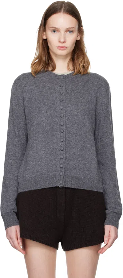 Lisa Yang Gray Wilona Cardigan