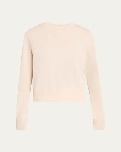 Lisa Yang Greer Cashmere Crewneck Sweater In Brown