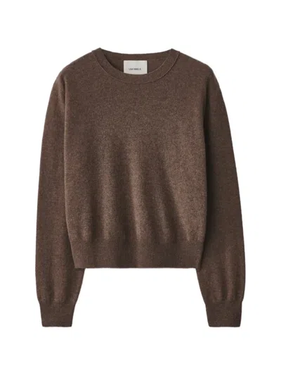 Lisa Yang Greer Crew-neck Sweater In Brown