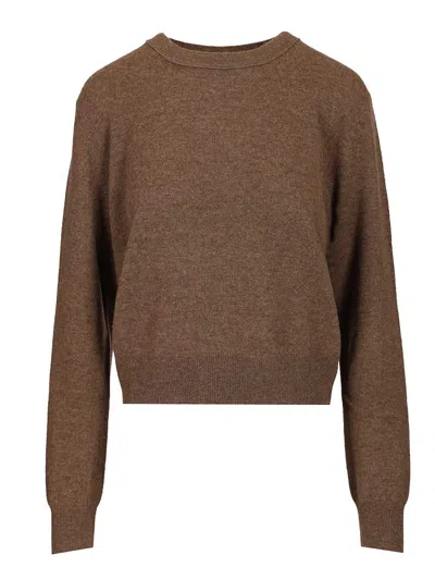 Lisa Yang Greer Crewneck Sweater Knitwear Brown