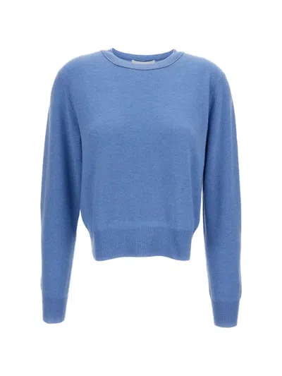 Lisa Yang Cashmere Long-sleeve Sweater In Blue