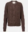 Lisa Yang Gwyneth Cashmere And Silk Cardigan In Brown