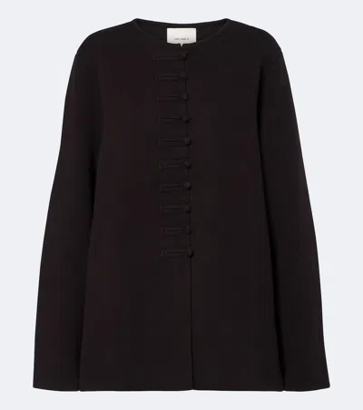 Lisa Yang Han Fu Cashmere Cardigan In Brown