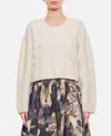 Lisa Yang Hannan Chasmere Sweater In White