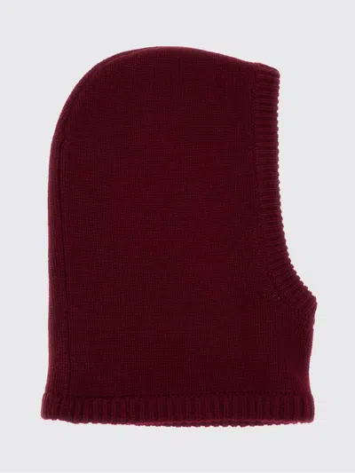 Lisa Yang Red Astri Cashmere Hat In Burgundy