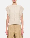 Lisa Yang Hayley Cashmere Vest In White