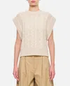 Lisa Yang Hayley Cashmere Vest In White